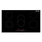 ELBA Classic 90CM 5 Zone Ceran Hob- Black