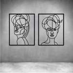 Portre Art - Grey L 800 X H 600MM