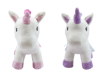 26CM Plush Unicorn With Ribbon Tail