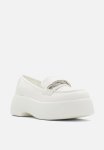 Bubbly Chunky Loafer - White
