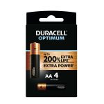 Aa Duracell Optimum Alkaline BP-4 MN1500
