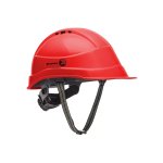 Hard Hat With Cap Lamp Bracket Red