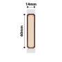 NB311 - NIIMBOT - D11 / D101 / D110 / H1S - 14X60MM - 110 WOOD LOVE LABELS