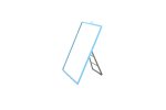 Mirrors Plastic Frame 150MM X 200MM