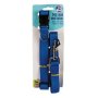 Dog Collar & Lead Set - Nylon - Blue - 22-55CM - 1.2M X 2CM - 2 Pack