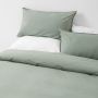 - 200TC Polycotton Percale Duvet Cover Set - Sage