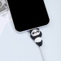 1PC Panda Data Cable Protective Cover Suitable For Apple Data Cable Charging Anti-break Fixture