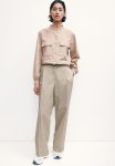 Crease-leg Chinos - Beige