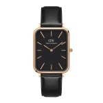 Quadro Pressed Sheffield Rose Gold Leather Men's Watch DW00100449