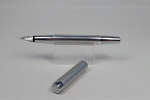 Pelican Pelikan Pura Fountain Pen Silver F Pre Loved