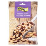Serano Roasted Salted Peanuts & Raisins 200G