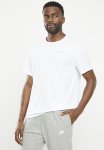 Nike Miler Dri-fit Uv Short-sleeve Running Top - White