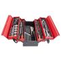 Wacom Waco - 64 Piece Mechanic Tool Box / Tool Assortment - 5 Tray Tool Box Set