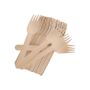50 Piece - Eco-friendly Disposable Wooden Forks - Brown