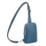 Inicat Nylon Crossbody Sling Bags For Women Small Cross Body Fanny Pack Phone Travel Purses Gifts Blue