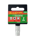 Tork Craft Socket 7MM 1 4" Crv 12PT