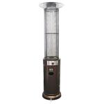 Alva Gas PATIO HEATER - Circular Glass Tube Style - 1.83M Med