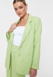 Kelsey Linen Blazer - Grass Green