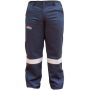 - D59 Flame And Acid Resistant Navy Blue Pants - Eu 36