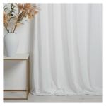 White Sheer Tape Curtain