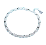 925 Silver-plated Fine Bracelet Chain For Women