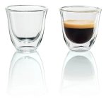 De'Longhi Delonghi Double Walled Espresso Glasses 90ML - DLSC310
