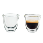 Delonghi Double Walled Espresso Glasses 90ML - DLSC310