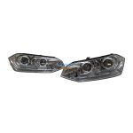 Vw Polo 8 Aw Headlight Evo Style Chrome Set 18-22