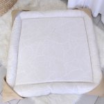 A Playmat A Pattern Boho Beige Leaf Print