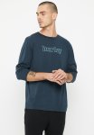 Hurley Evd Wash Deco Palm Long Sleeve T-Shirt - Navy