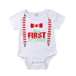 My First Birthday Romper Print 12-18M - The Purple Lovey