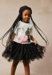 Cotton On License Drop Shoulder Short Sleeve Tee - Lcn Uni Wicked Glinda & Elphaba vanilla