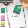 1pc Custom Waterproof Name Stamps For Clothing Durable Washable Non-Fading Personalized Stamps Ideal For Gifts