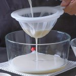 Ultra-fine 100 Mesh Strainer - Durable Kitchen Filter For Baking Cooking Tea & Soy Milk - Easy Clean Versatile Tool For Apartmen
