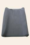 Blue Grey Muslin Changing Mat Cover - Changing Mat Cover & Inner