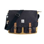 Messenger Bag - Navy mustard