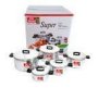 10 Piece Pots Set Cookware Aluminium Stew Pan Stainless Steel Cookware Set 10 - Piece