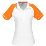 Ladies Sydney Golf Shirt Orange