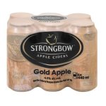 Strongbow Gold Apple Can 6 X 440ML