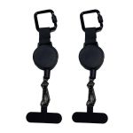 2 Pack Retractable Anti-theft Phone Holder - Phone Lanyard With Belt Clip