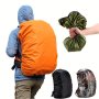 Waterproof Backpack Rain Cover Outdoor Mountaineering Bag Cover With Adjustable Buckle Strap Wear-resistant Durable For Outdoor Hiking Camping And Cycling Christmas Halloween And Thanksgiving Gifts