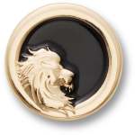 Goldair Gold Tiger Emblem Jibbitz - Multi Osfa