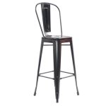 Replica Tolix Barstool - Galvanised