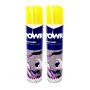 Powr Spray Paint Canary Yellow 300ML 2 Pack