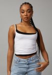 Jersey Cami - White