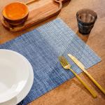 Placemats Shaded Blue 6 Pack