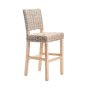 - Brandy Whitewash Kitchen Stool