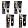 Set Of 4 Coconut Charcoal 3D Whitening Toothpaste 100G