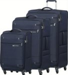 SAMSONITE Base Boost 3 Piece Set Blue + 2 Free Luggage Gloves Duo 2.0