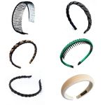 6 Piece Headband Multi-color Non-slip Headbands For Women And Girls